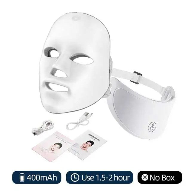 The Holiday Glow Bundle — LumiGlow Pro LED mask and Nighttime Ritual Kit