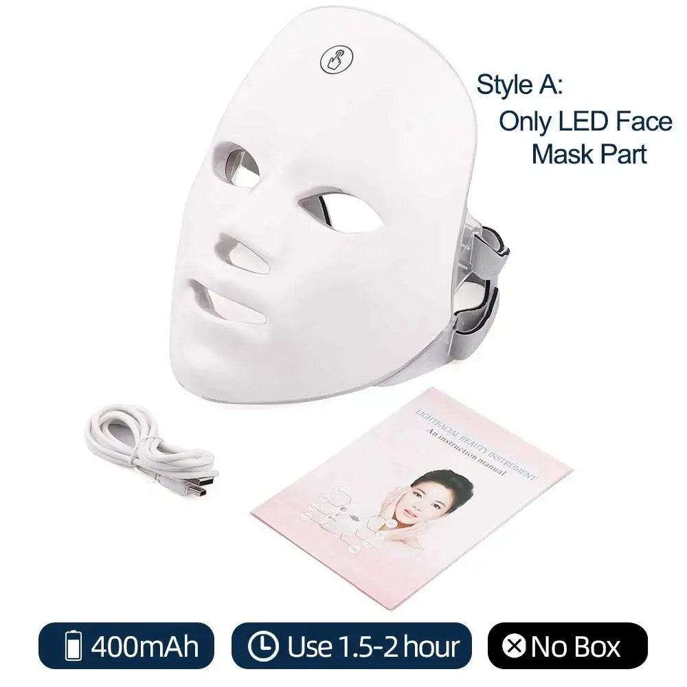 LumiGlow Pro LED light therapy face mask — photo 1